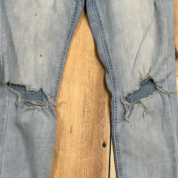 GIRL’S Indigo Rein Blue Distressed Jeans, 14 - Picture 7 of 11